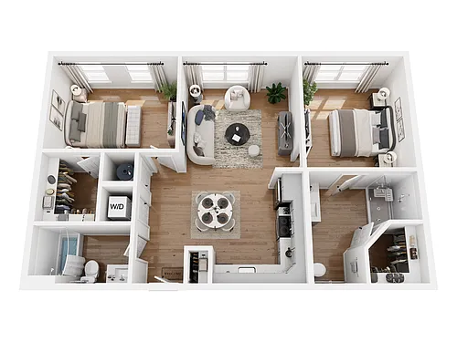 Floor plan B3
