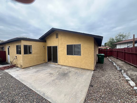 Rear of home