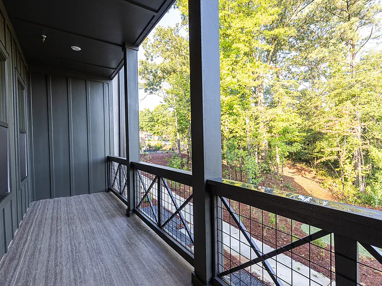 Balcony Overlooking Greenspace
