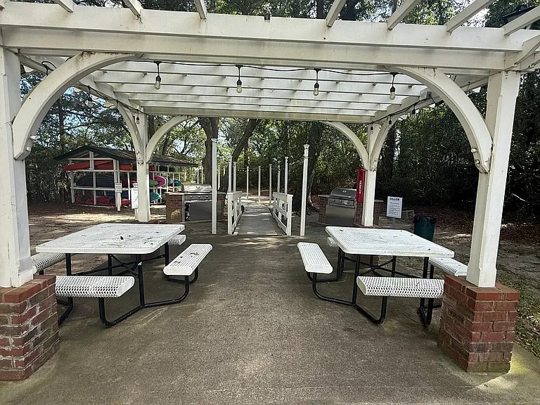 Creekside picnic area