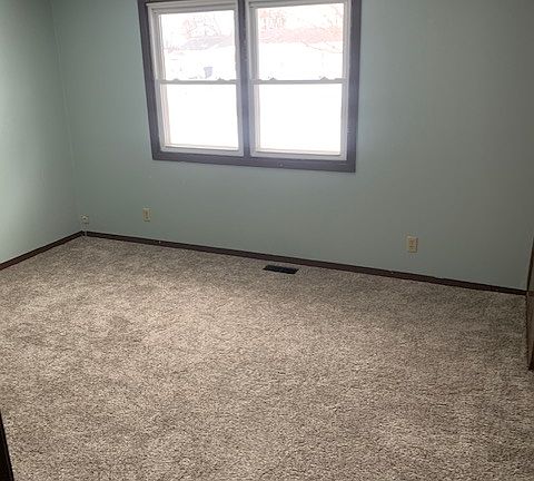 Main (front) bedroom, 12 x 13