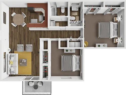 Floor plan The Tidewater