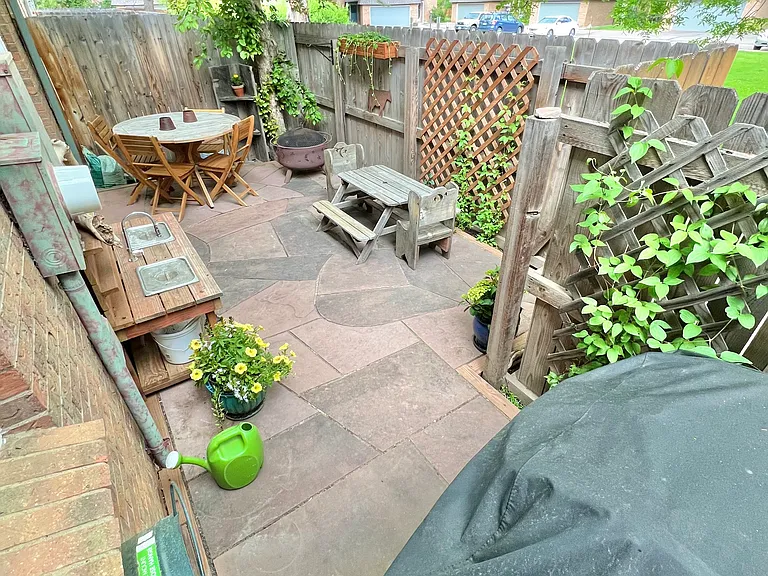 Back Flagstone Patio