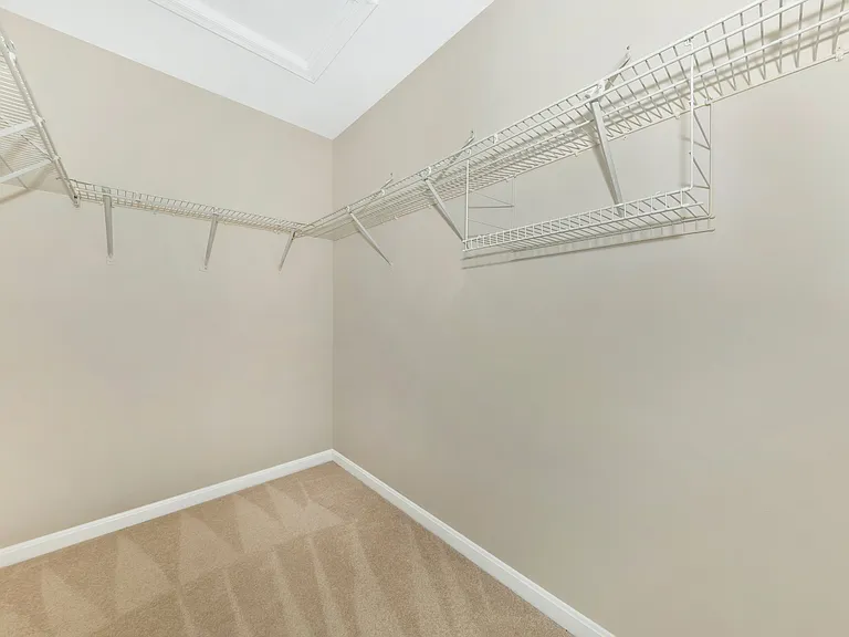 Walk-
in closet for primary bedroom.