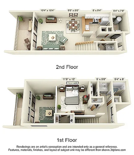 Floor plan 1b Luxe