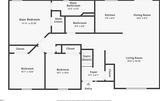 3 bed, 2.5 bath, 1600 sqft, $2,445 — Photo 2