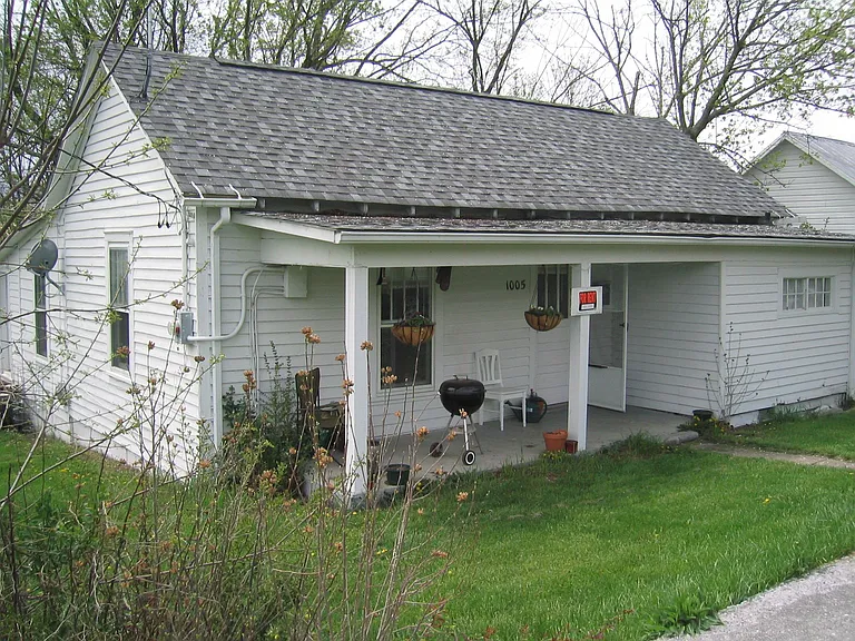 Front of the house from Progress St