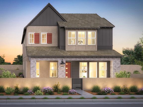 Plan 3 Contemporary Farmhouse Elevation A