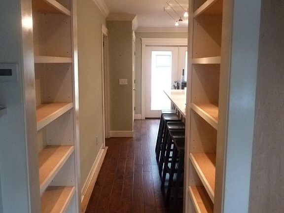 Custom bookshelves/hall