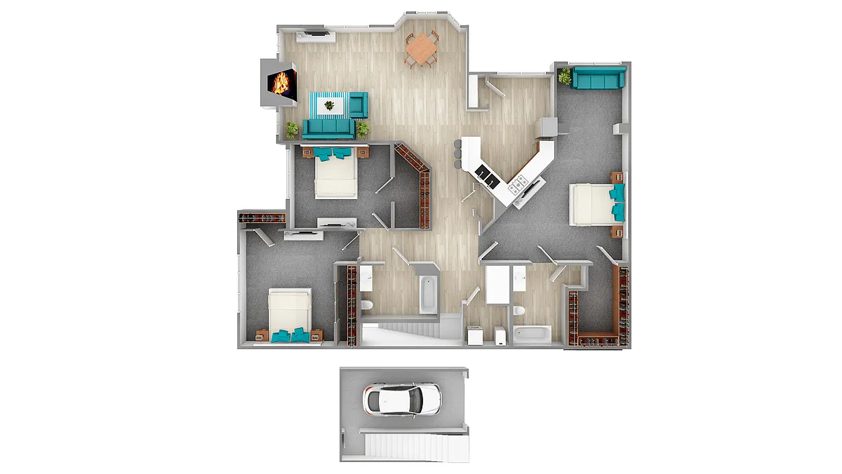Floor plan C2T