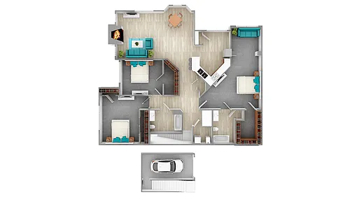 Floor plan C2T