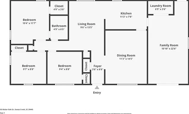 3 bed, 1.0 bath, 1323 sqft, $1,945 — Photo 2