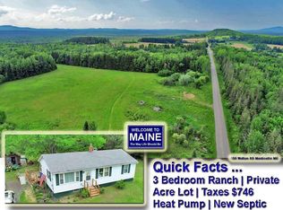 150 Wotton Rd, Monticello, ME 04760
