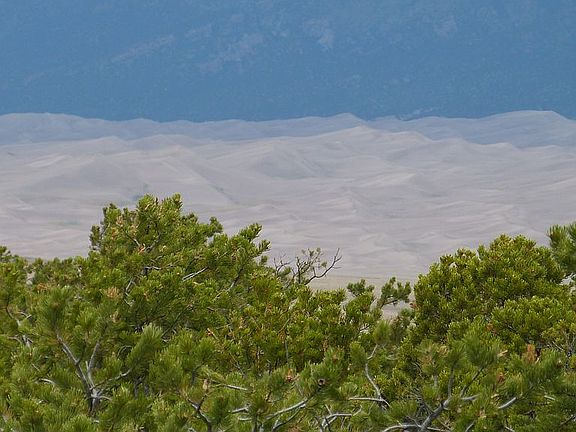 Great Sand Dunes from lot.