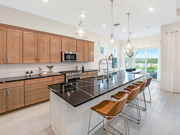 Kitchen with Large Center Island