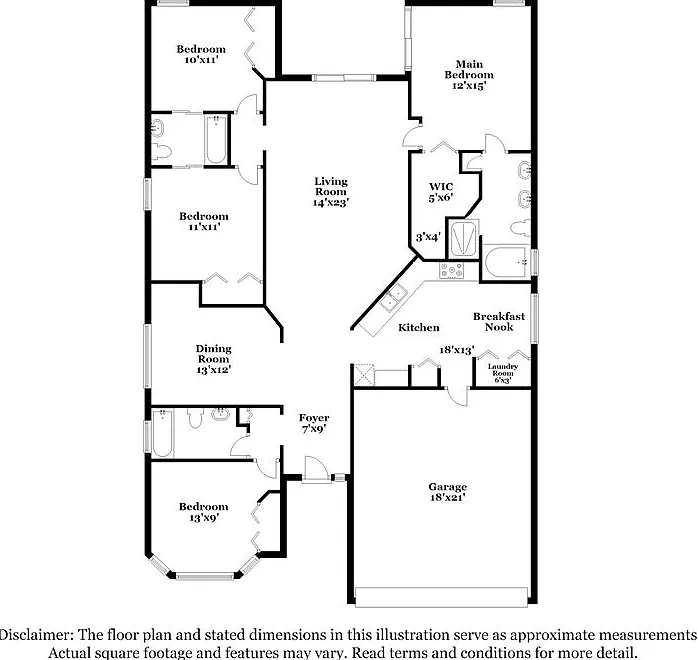 4 bed, 3.0 bath, 1827 sqft, $2,575 — Photo 2