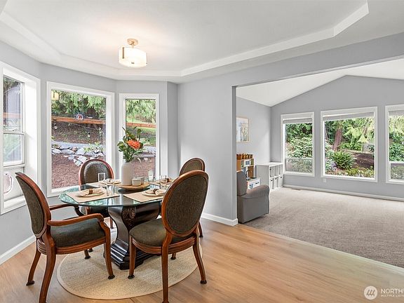 dining room with ample windows>