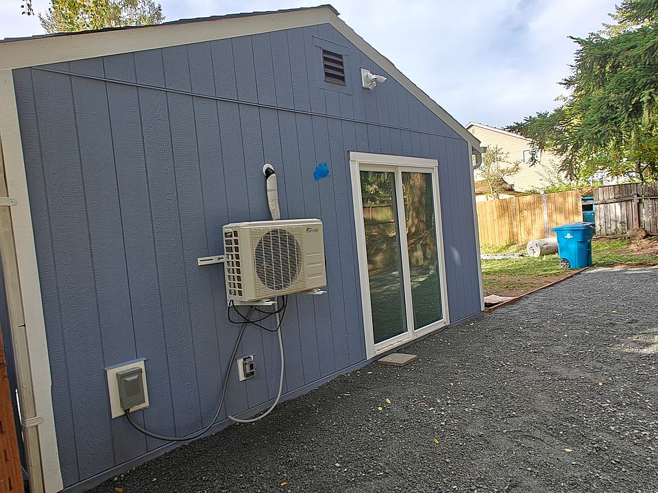 Driveway Side of House