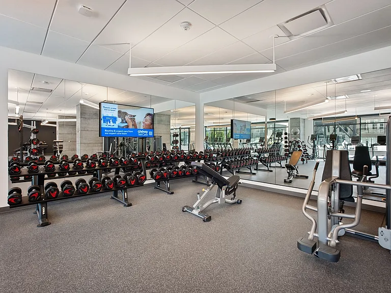 Reach your fitness goals with a range of cardio and strength training equipment in a bright, motivating environment.