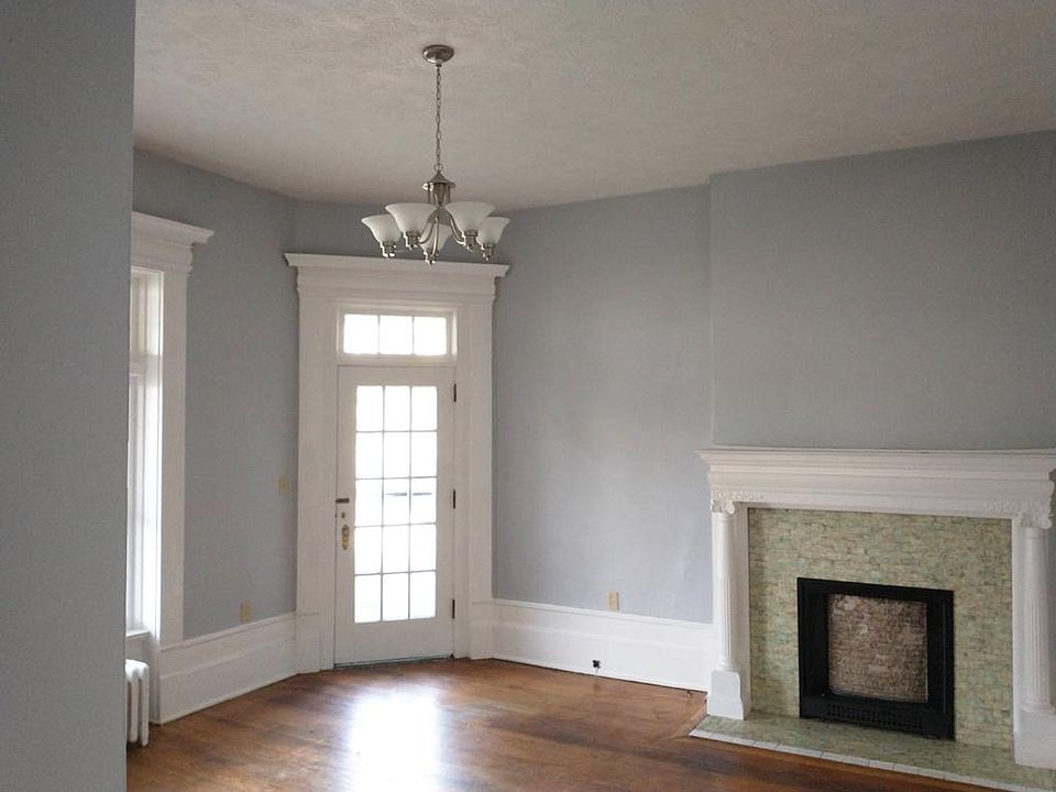 Livingroom showing door to private porch