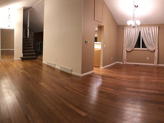 Living room and Dining room