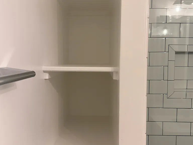 2nd bathroom storage