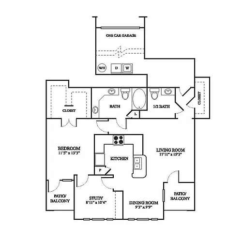 Floor plan C3