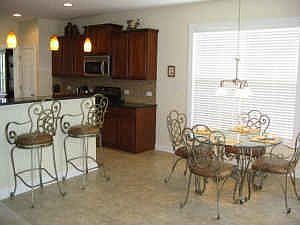 Kitchen Features Silestone countertops!