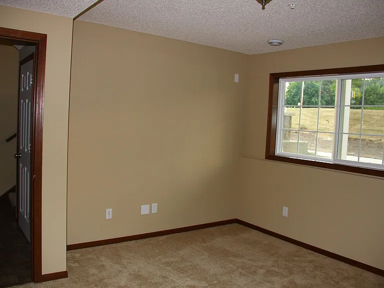 Lower level Bonus room. Lookout window view