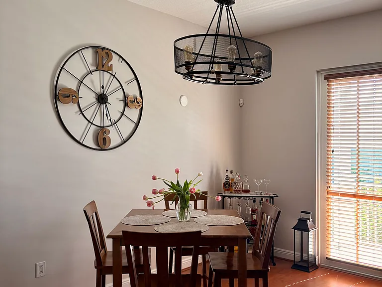 Main Dining Area - Connected to Main Living Space and Kitchen - Open Concept