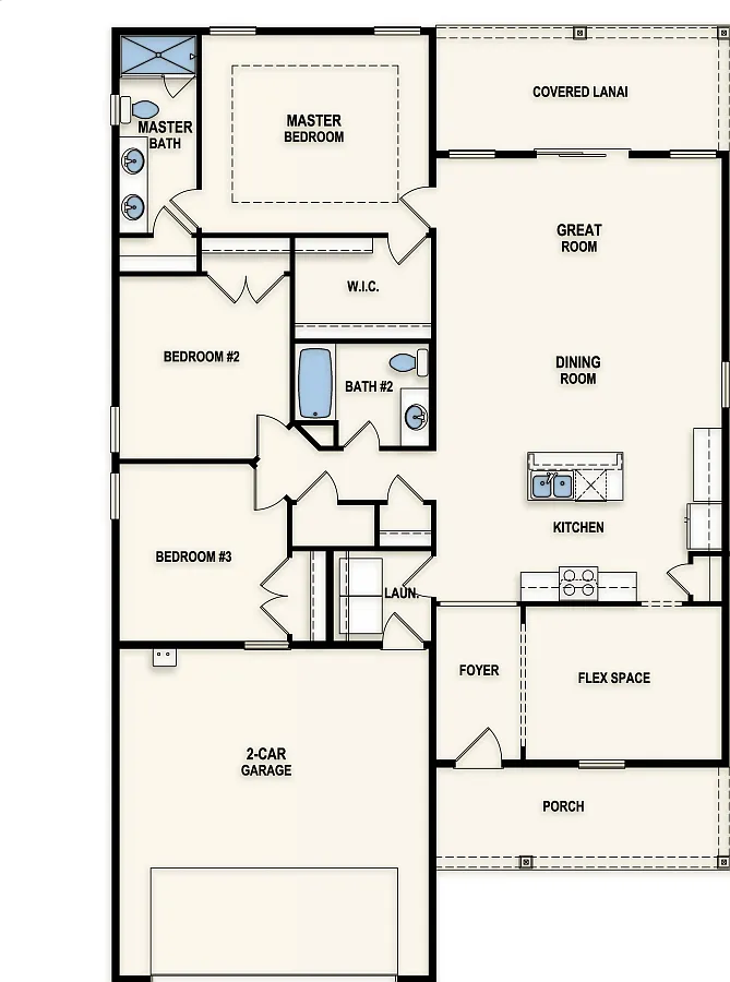3 bed, 2.0 bath, 1610 sqft, $2,695 — Photo 2
