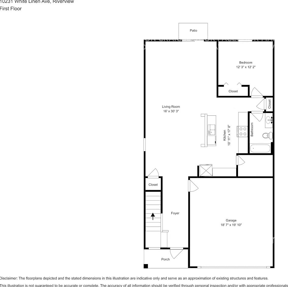 10231 White Linen Ave Riverview, FL 33578 — Photo 2