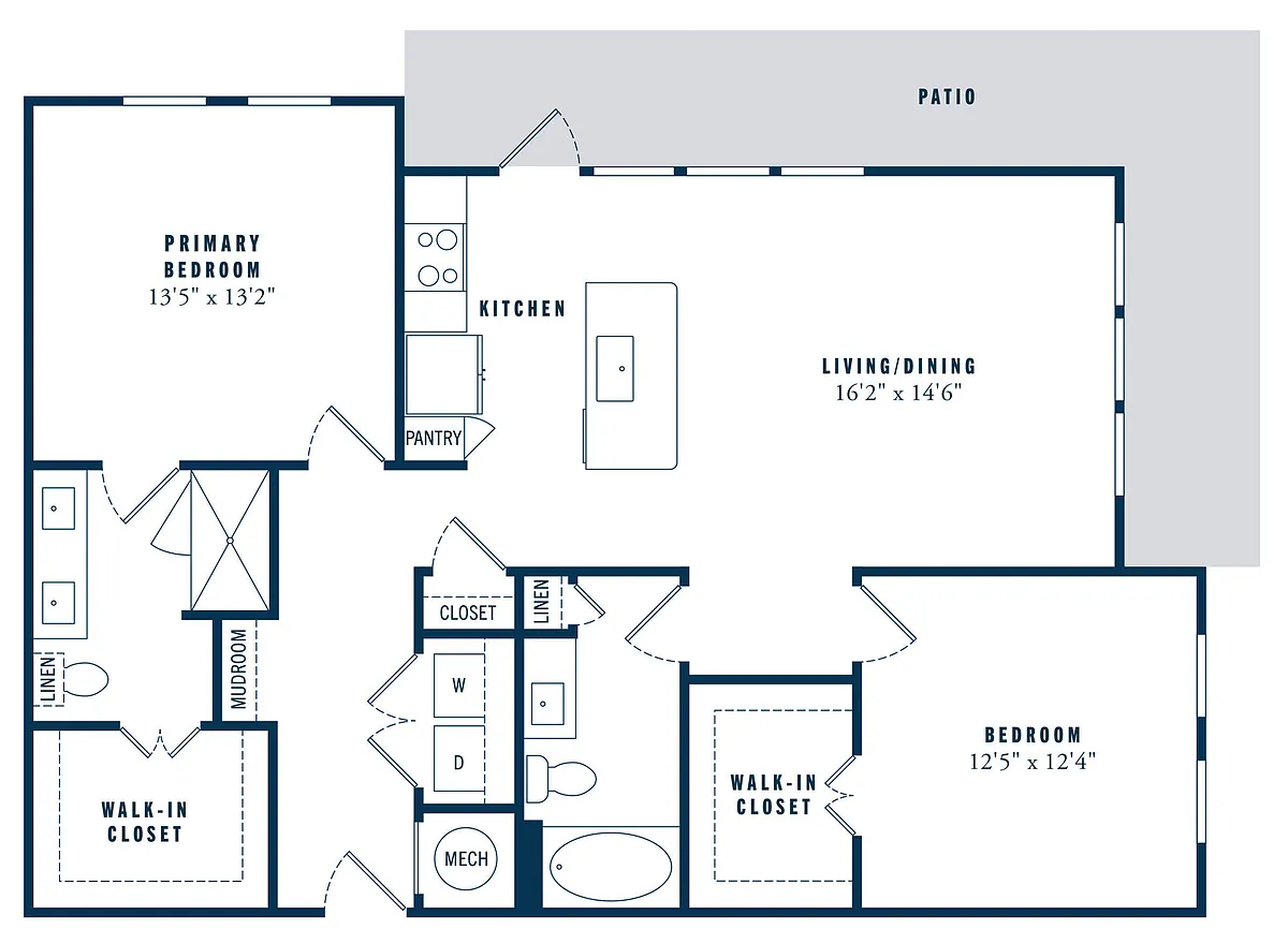 Floor plan B6