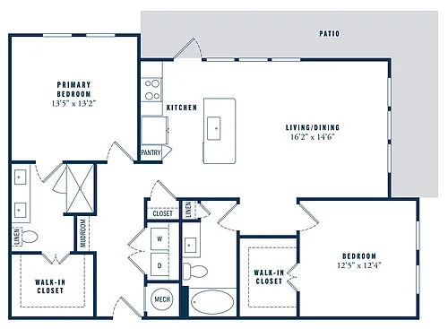 Floor plan B6