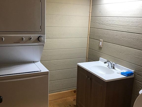 half bath with laundry