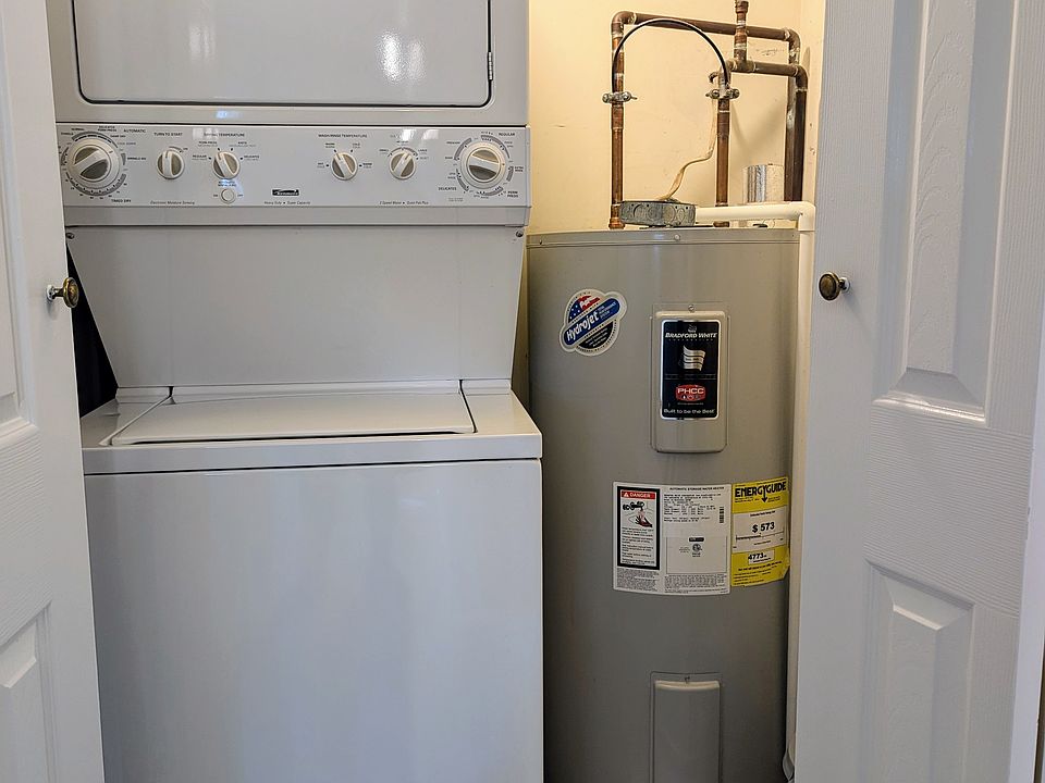 Washer and dryer in the unit