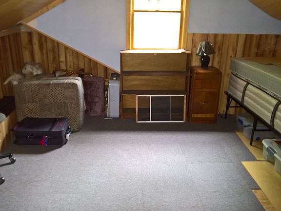 Spare room up in attic