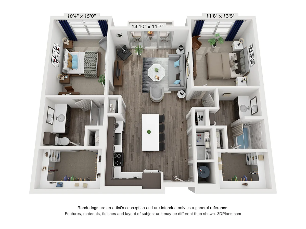 Floor plan B2