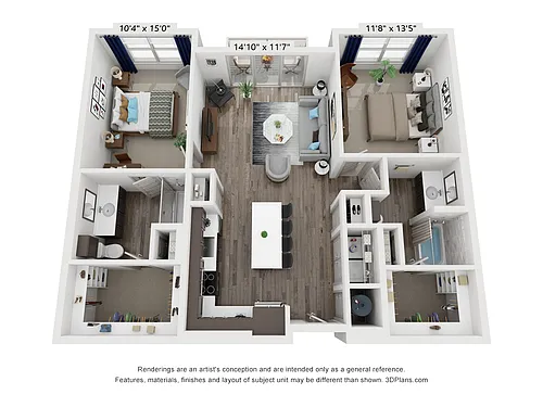 Floor plan B2