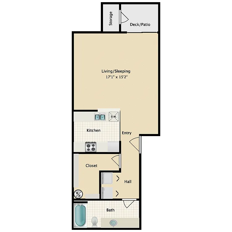 Floor plan Il Mio Posto