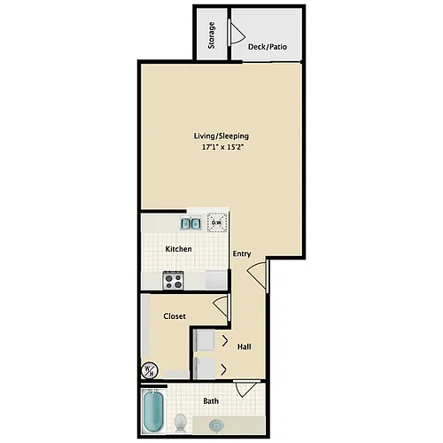 Floor plan Il Mio Posto