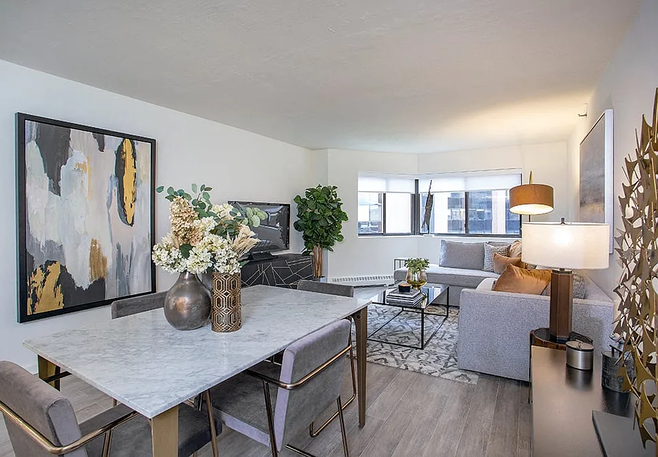 Living Areas feature Wide Plank Flooring