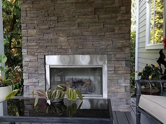 Patio Fireplace