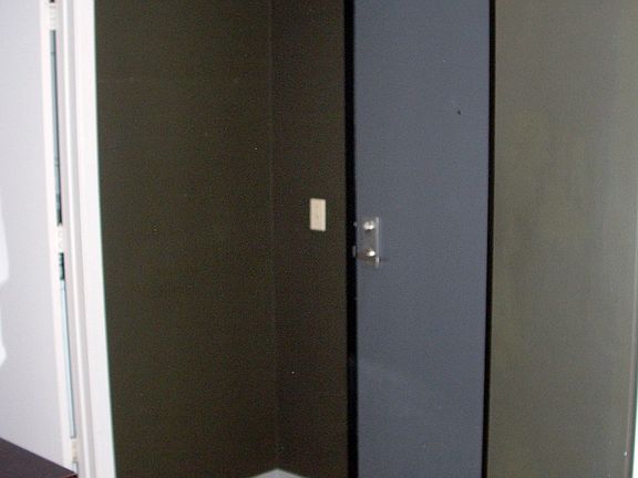 Spacious entryway.