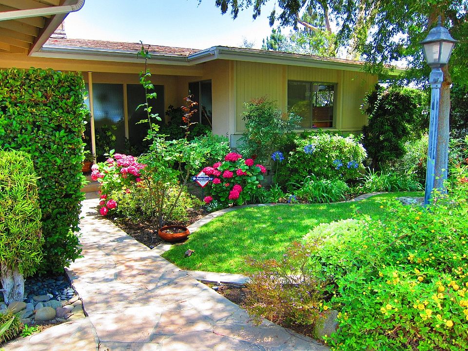 Front yard entry
