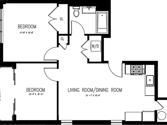 2nd image of 733 Rogers Ave #5P