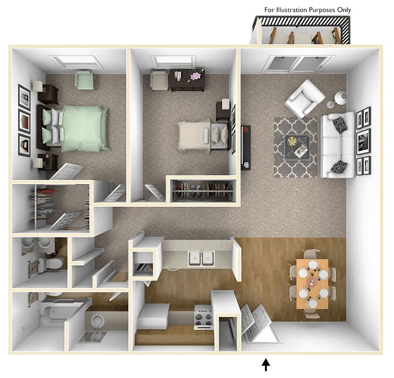 Floor plan Nut Pine