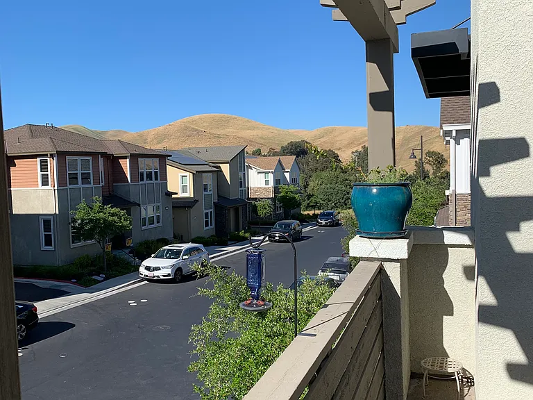 view from master suite patio