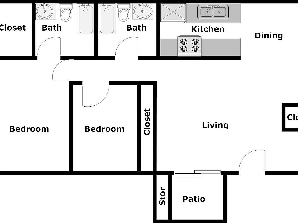1st image of 9700 Mesa Dr #Dv2br2