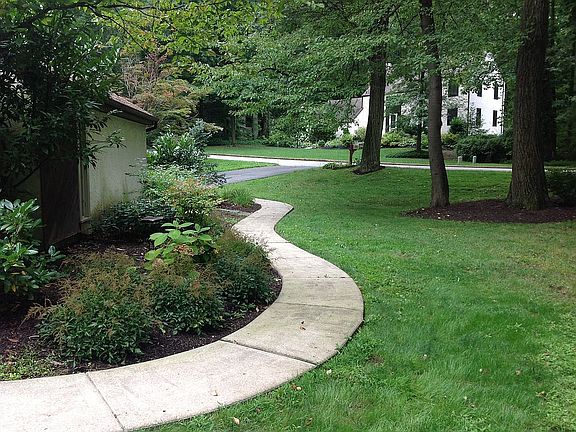 Front walk